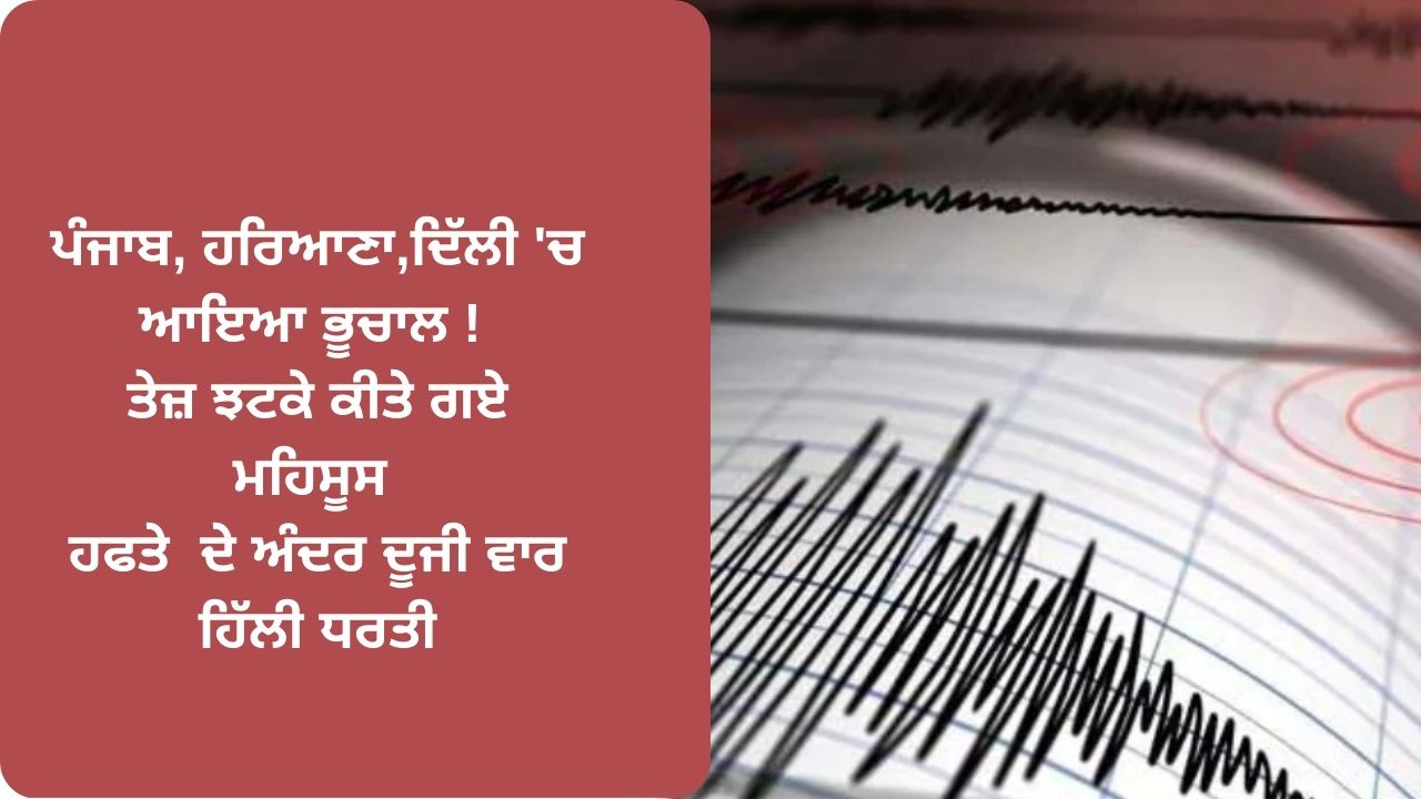 Delhi haryana Earthquake