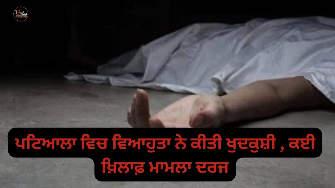 A married woman committed suicide in Patiala a case was registered against many
