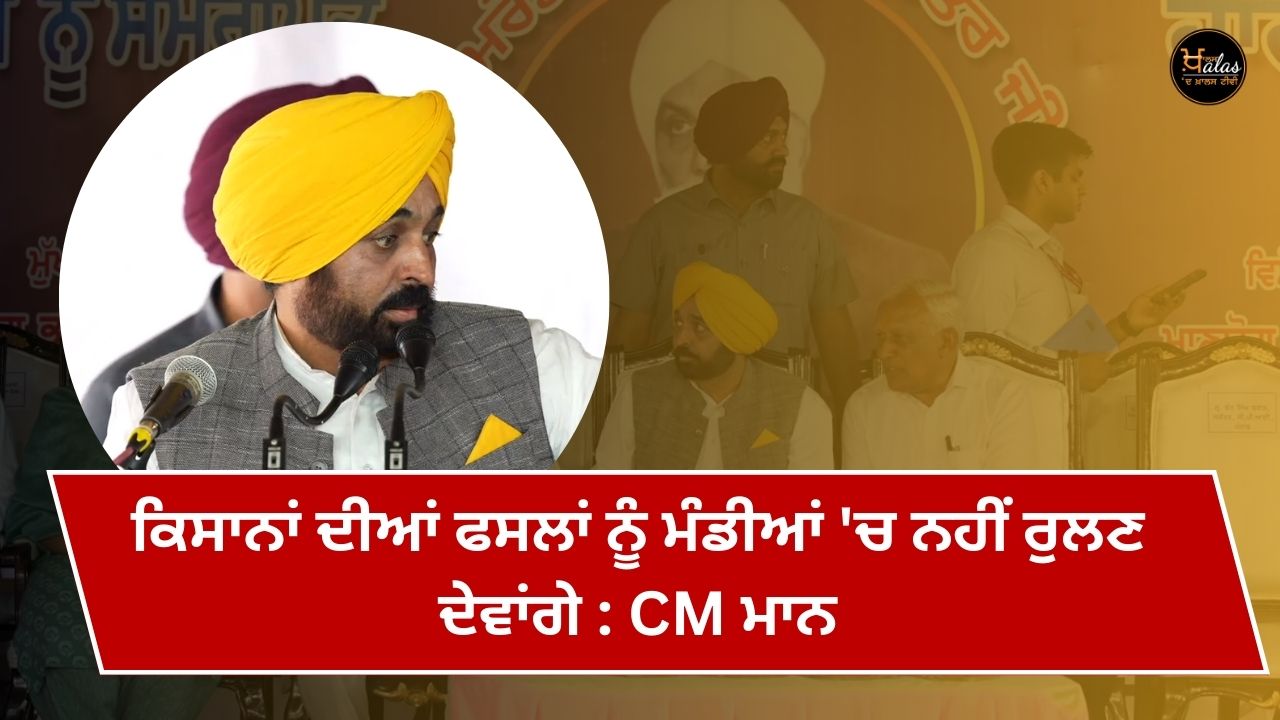 CM's big announcement about farmers' crops