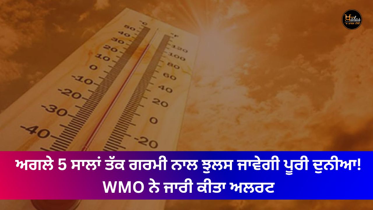 The whole world will be scorched by heat for the next 5 years! WMO issued an alert