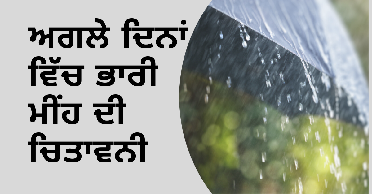 heavy rain , weather update, Punjab news,
