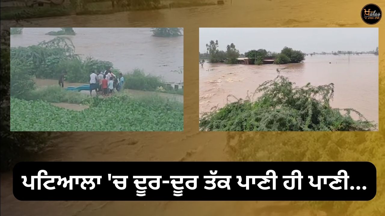 In Patiala, water is only water far and wide...