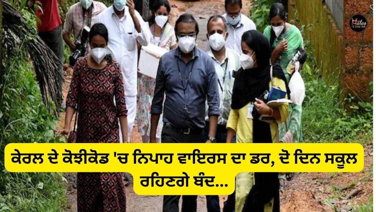 Fear of Nipah virus in Kerala's Kozhikode, schools will remain closed for two days...