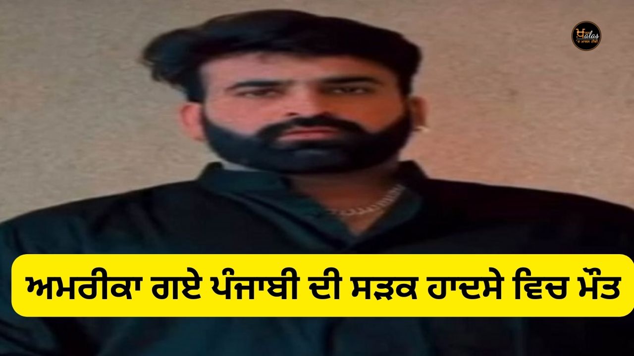 Punjabi who went to America died in a road accident