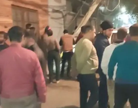 Exploits of drunken youths in Jalandhar, speeding car collided with electric pole, power cut in the area