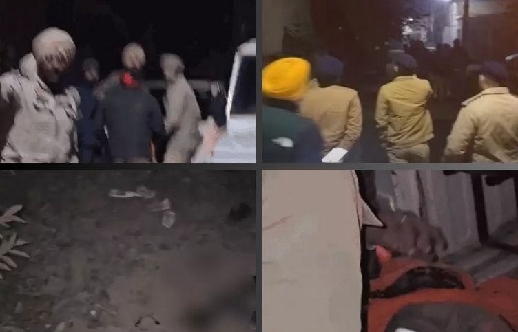 Encounter in Bassi Pathans of Fatehgarh Sahib, robber shot in the leg