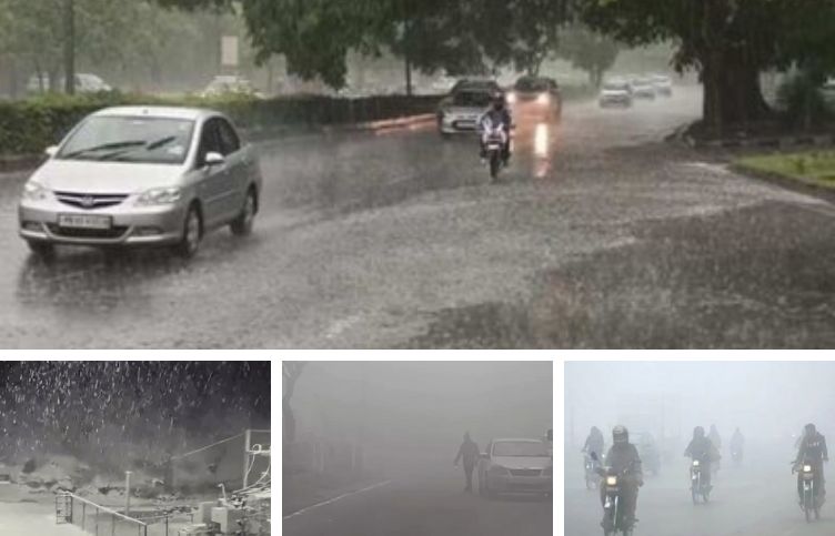 Rain in Chandigarh, Punjab and Haryana, snowfall alert in 7 districts of Himachal