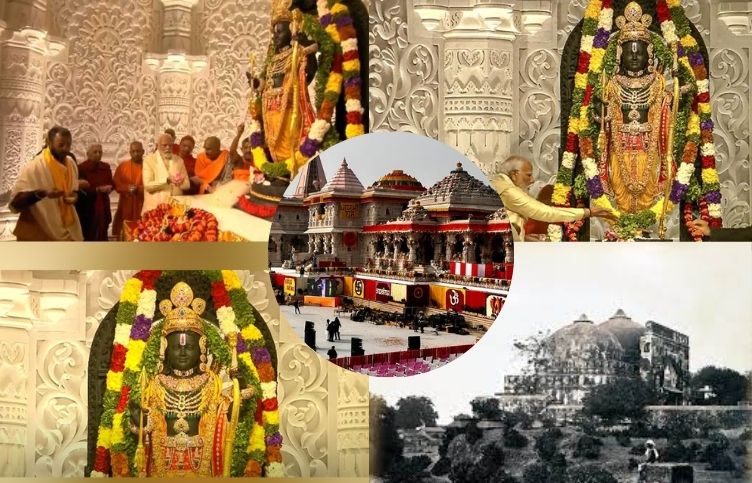 How was the 134-year legal battle of the Ram temple fought?