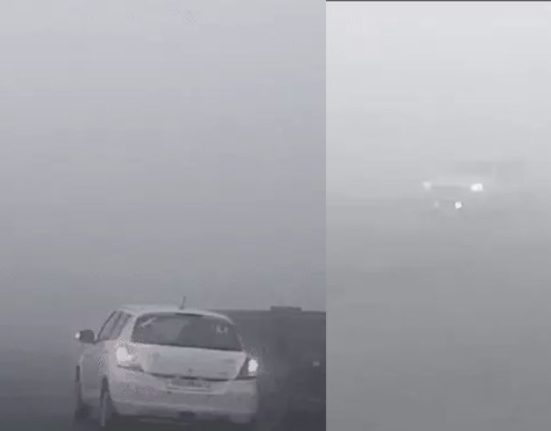 The fury of fog continues in Punjab-Haryana, ; Yellow alert in Chandigarh, possibility of snowfall again today in Himachal