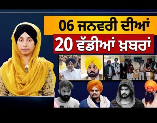 TOP 20 NEWS ,20 BIG NEWS , THE KHALAS TV, Punjab news