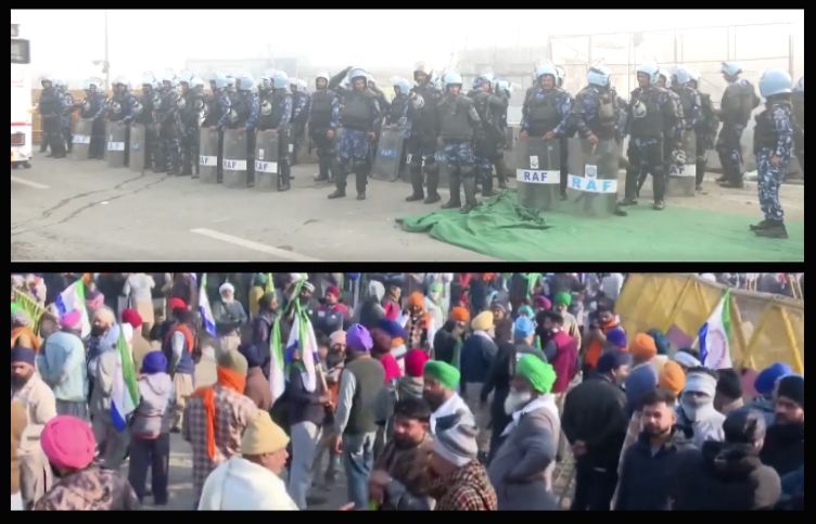 Second day of farmers' march to Delhi: Will again try to enter Haryana from Shambhu-Khanauri border, internet ban extended by 2 days in 7 districts