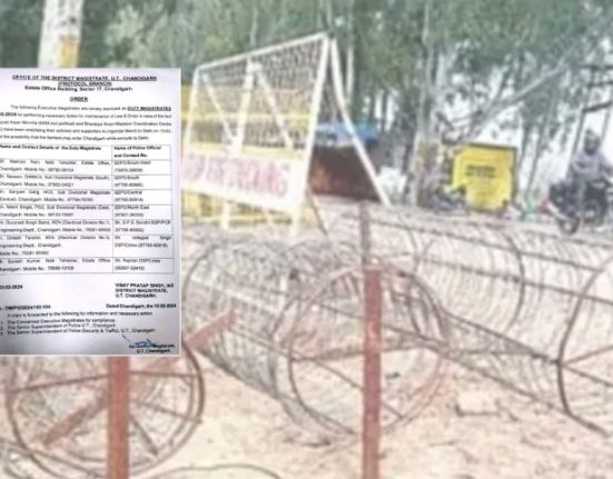 All borders of Chandigarh sealed: Ban on entry of tractor-trolleys, Section 144 imposed; Holidays till 10th class in many private schools