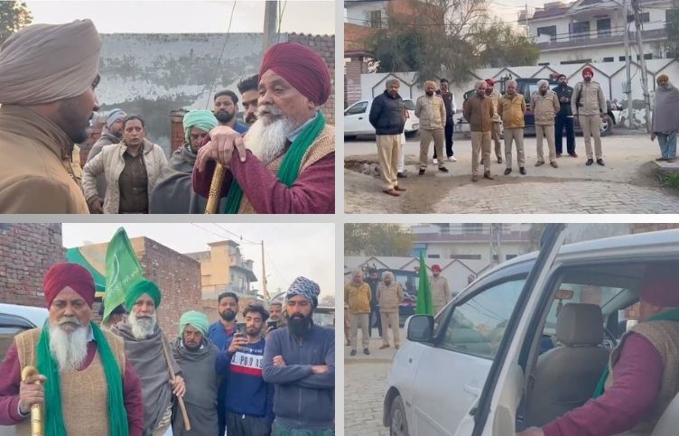 After MP Simranjit Singh Maan, the police put this farmer leader under house arrest...
