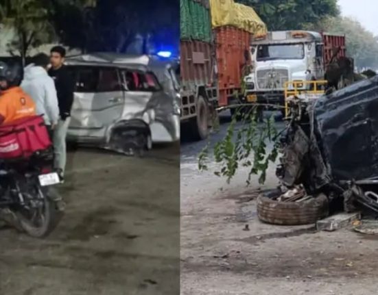 Two people died in an accident in Mohali: Dealer was going to sell car in Jammu,