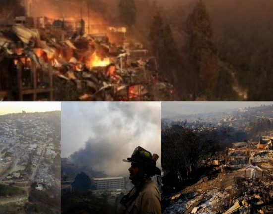 The fire caused destruction in the forests of Chile! More than 1100 houses burned, 42 deaths