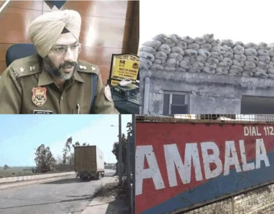 Delhi Front on February 13: Barbed wire on barricading to stop farmers in Haryana...