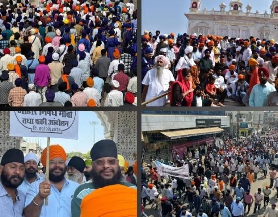 SGPC protest against Maharashtra government, protest march against board proposal...