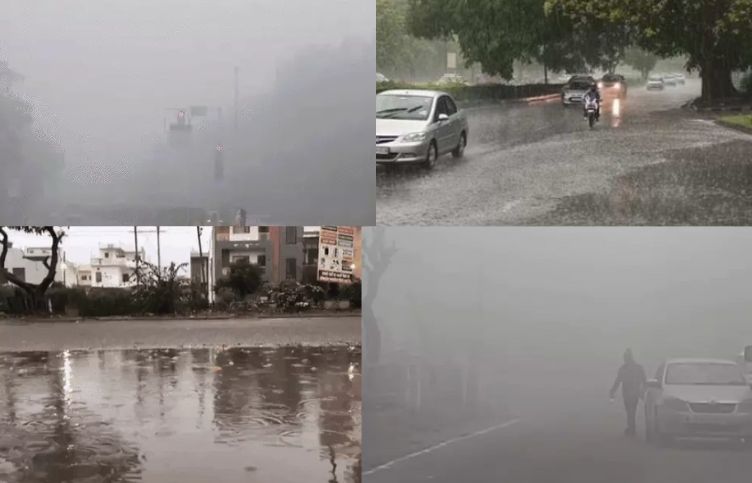 Rain in 17 districts of Punjab-Haryana: Alert of heavy rain and snowfall in 8 districts of Himachal; 7 flights canceled in Chandigarh