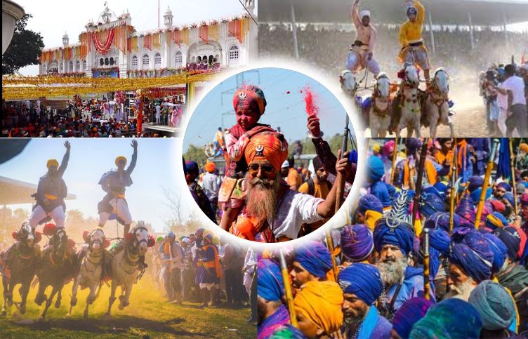 The beginning of the hola Mahalla started from Anandgarh fort with the echo of Jayakarya...