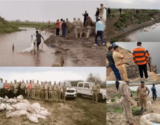 Action of Punjab Police-Excise Department after Sangrur poisoned liquor case: Raid on Sutlej river in Jalandhar, worth 2.70 crore recovered