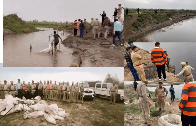 Action of Punjab Police-Excise Department after Sangrur poisoned liquor case: Raid on Sutlej river in Jalandhar, worth 2.70 crore recovered