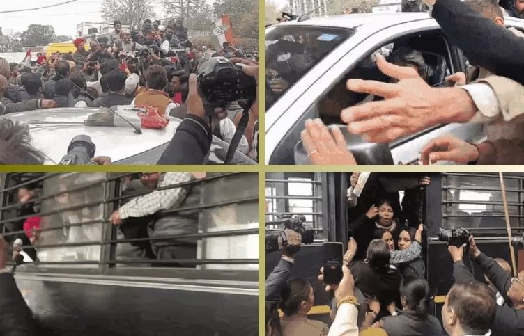 Uproar over arrest of MP-former minister in Punjab: Clash between Congressmen and police