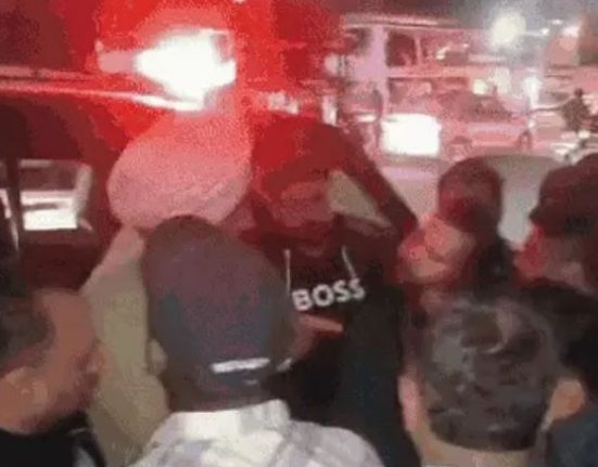 The gunman of the Punjab AAP minister rammed his car on the people, people say the employee was under the influence of alcohol.