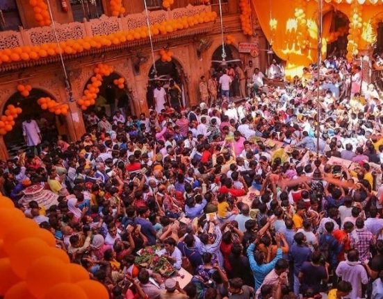 The death of a devotee who came to visit the Banke Bihari temple...