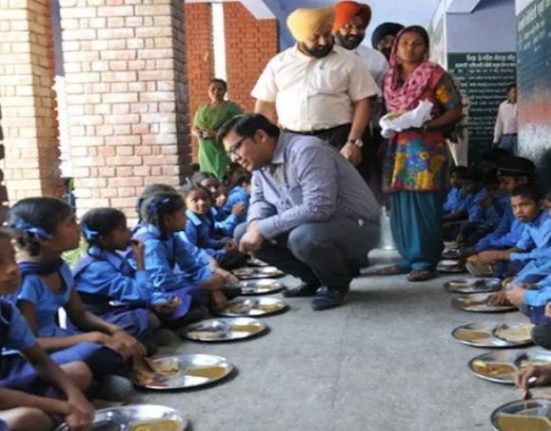 Now the mid-day meal menu will change every month
