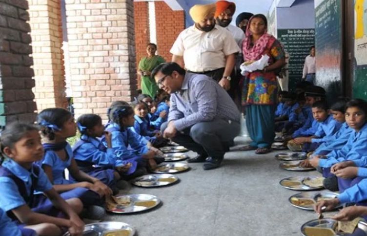 Now the mid-day meal menu will change every month