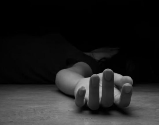 The body of the child left on the bus stand table of Mansa...