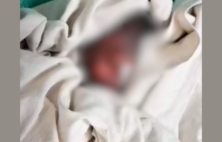 Newborn Baby Girl Found Hanging on Wall in Samrala Hospital